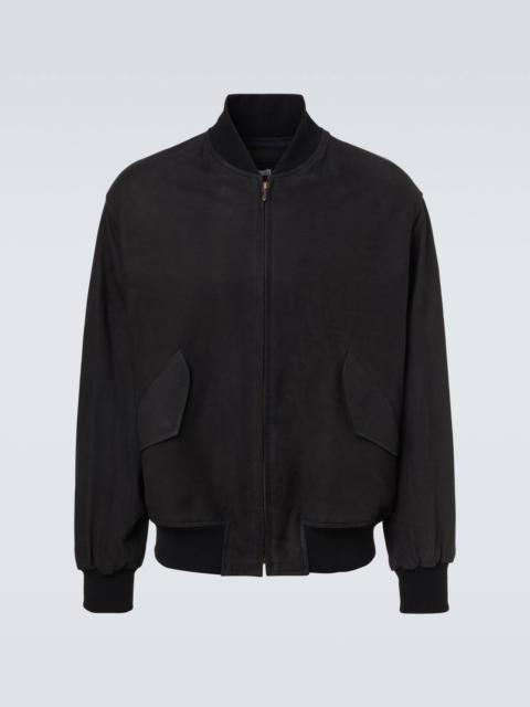 A.PRESSE Suede blouson jacket