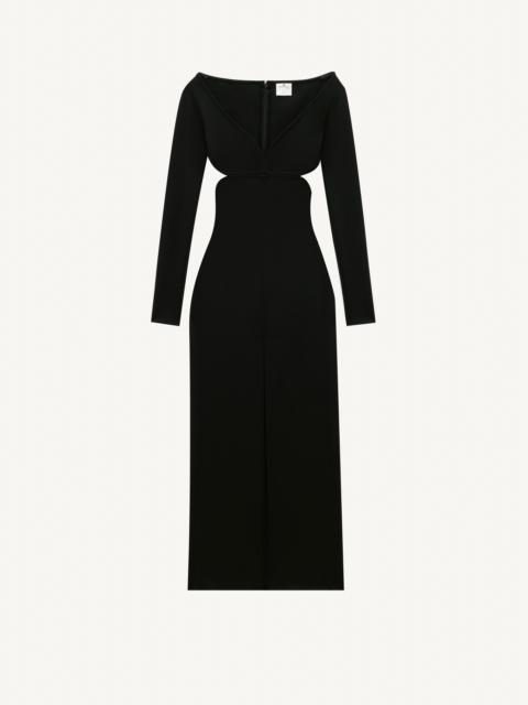 courrèges SWALLOW BREAST LONG SLEEVES MILANO DRESS