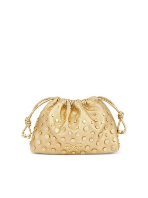 Anya Hindmarch studded drawstring clutch bag
