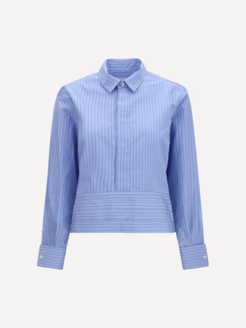sacai Cotton poplin Shirt with belt