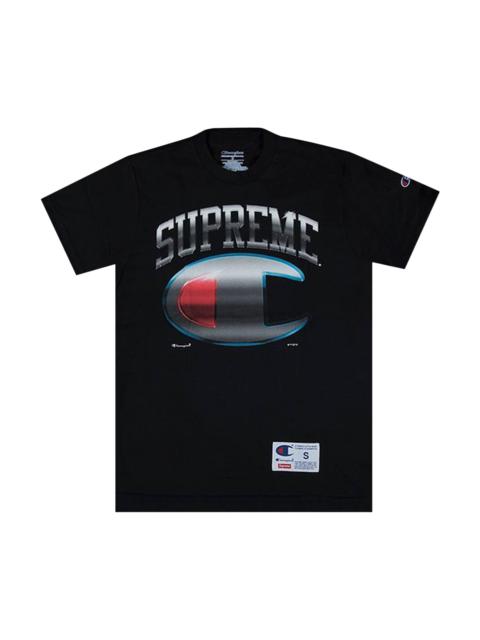 Supreme Champion Chrome Short-Sleeve Top 'Black'