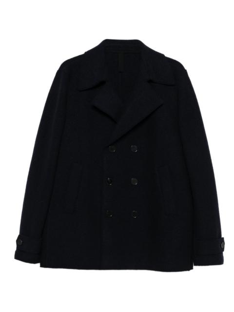 Harris Wharf London double-breasted wool jacket