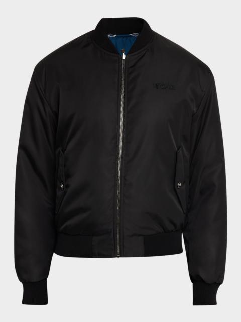 VERSACE Men & apos;s Hall of Heroes Reversible Blouson