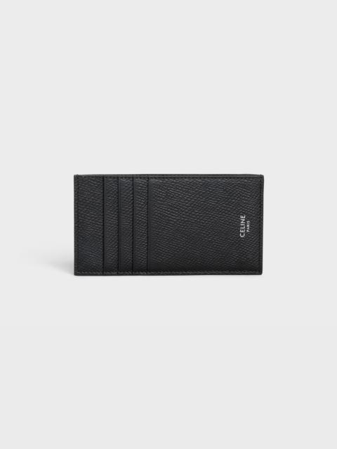 CELINE COMPACT CARD HOLDER  IN  GRAINED CALFSKIN