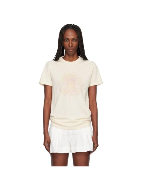 Isabel Marant Étoile Beige Zoeline T-shirt