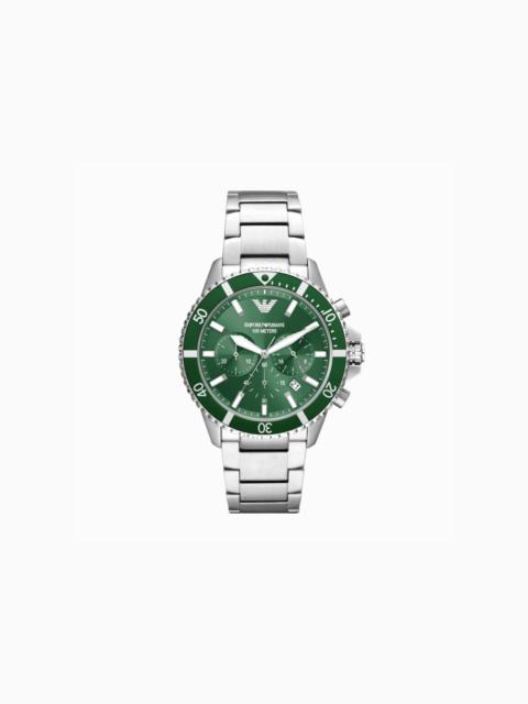EMPORIO ARMANI CHRONOGRAPH 스테인리스 WATCH