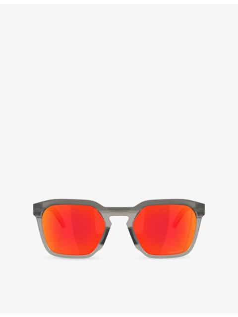 OAKLEY OO9533 Square-Frame Polycarbonate Sunglasses