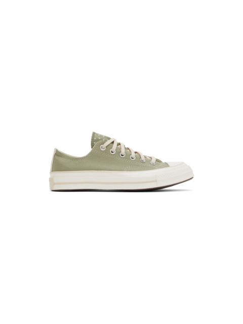 Khaki Chuck 70 Worn In Low Top Sneakers