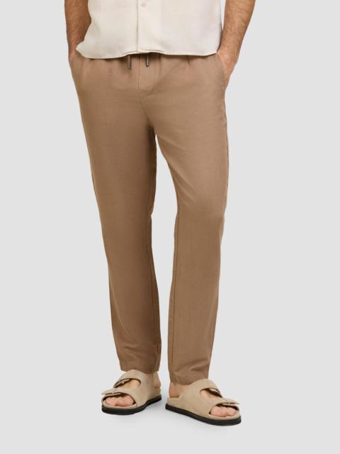 onia Men's Air Linen-Blend Drawstring Pants - Sandalwood