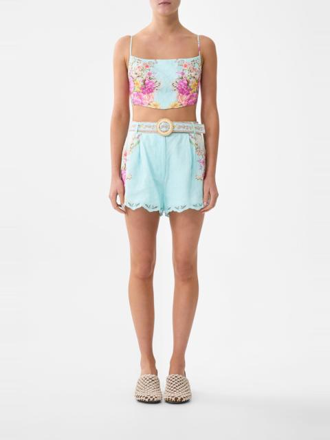 CAMILLA TUCK FRONT SHORT