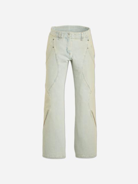 Kiko Kostadinov Women's Levi’s Carina Flared Jeans Light Indigo Wash