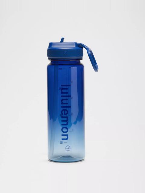 lululemon Back to Life Clear Bottle 24oz *Straw Lid