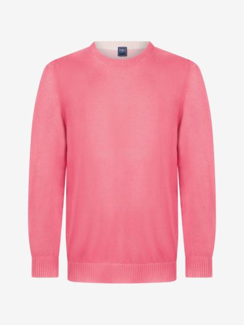 FEDELI crew-neck long-sleeve sweater