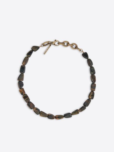 Dries Van Noten TIGER-EYE NECKLACE