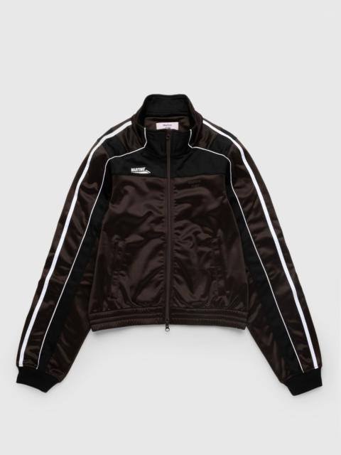 Martine Rose Martine Rose – Shrunken Track Jacket Brown