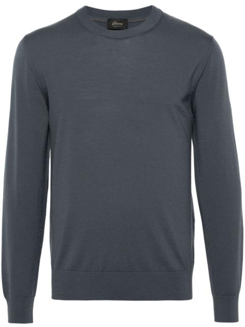 Brioni fine-knit wool jumper