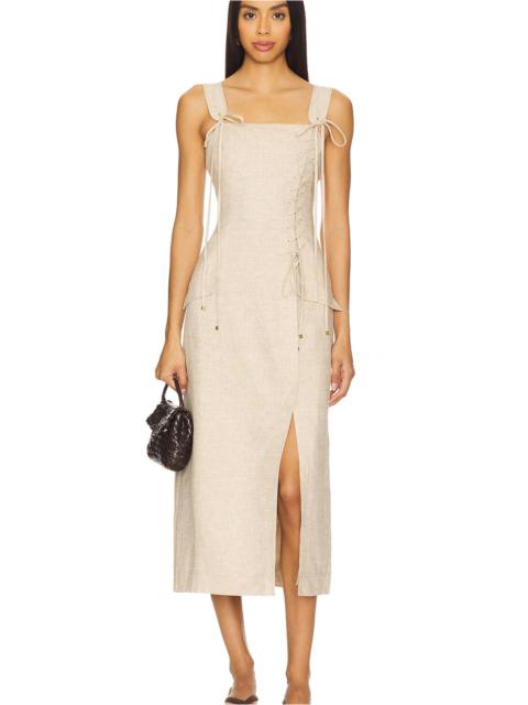 Aje. Morgan Midi Dress