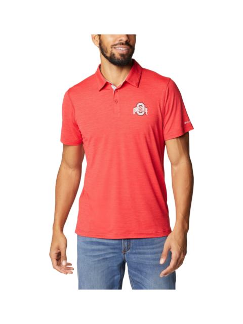 Columbia Men's Collegiate Tech Trail Polo - Ohio State