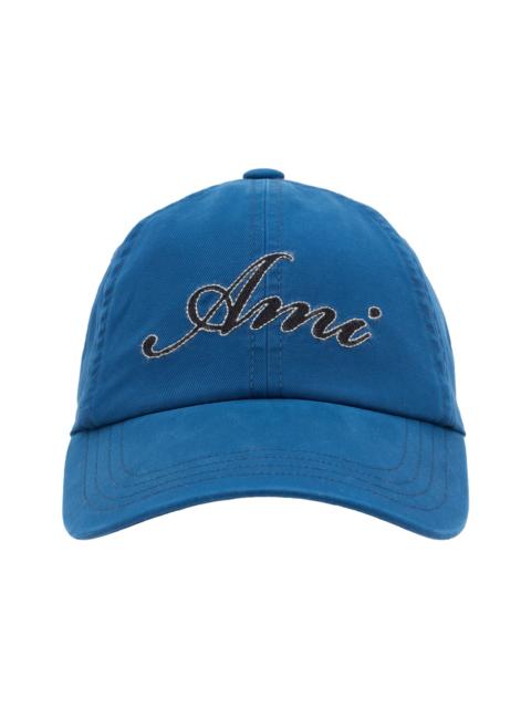 AMI Paris Embroidered Logo Cap