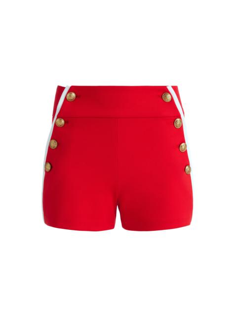 Alice + Olivia NARIN HIGH RISE BUTTON FRONT SHORT