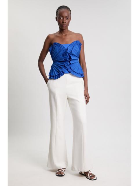 KAREN MILLEN Sleeveless Ruffle Top