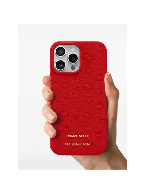 MAISON de SABRÉ raised camera guard leather phone case