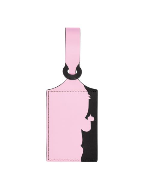 Longchamp LGP Travel Luggage tag Pink - Leather