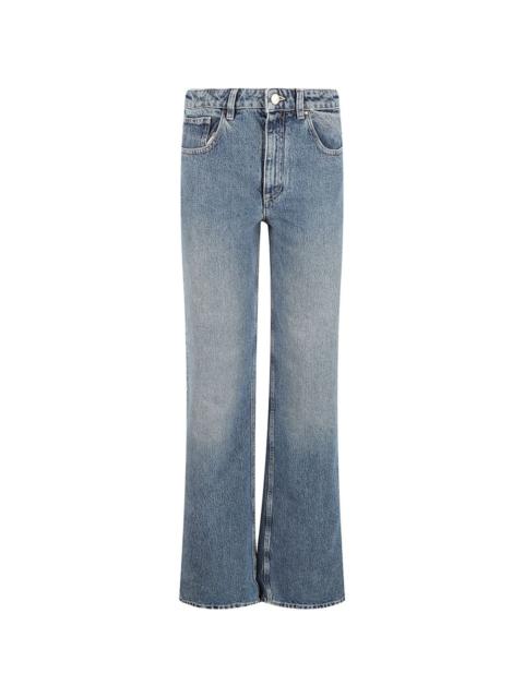 Moncler five-pocket denim trousers