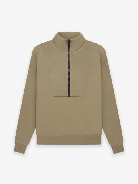 ESSENTIALS Womens 1/2 Zip Pullover