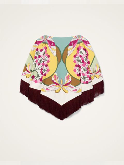 La DoubleJ Reversible Mini Poncho Top