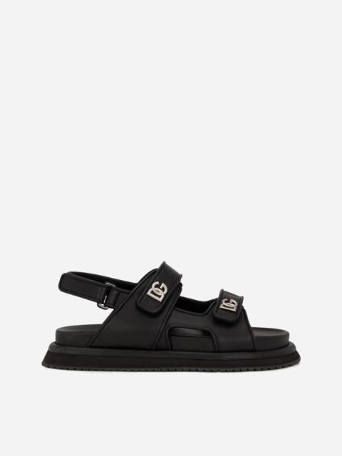 Calfskin nappa sandals