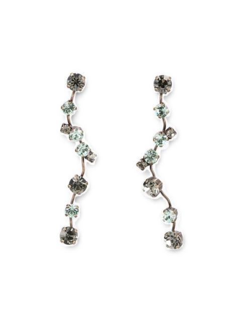 forte_forte crystal-embellished drop earrings