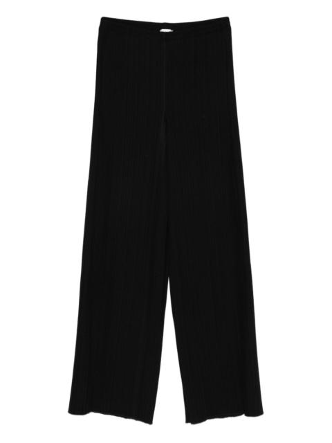 forte_forte plissé crepe trousers