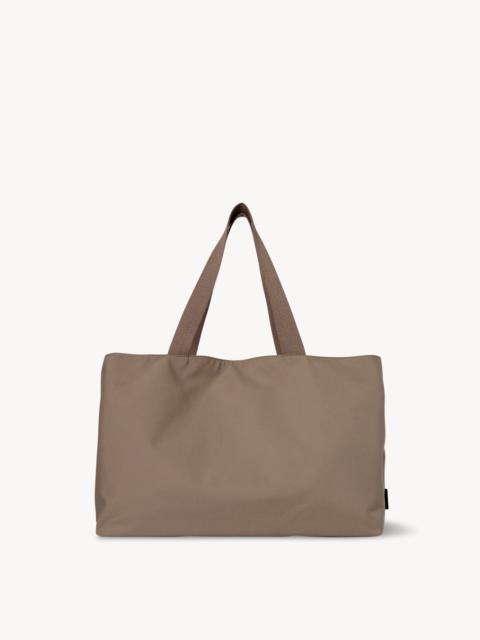 Navy Clovis nylon tote bag, The Row