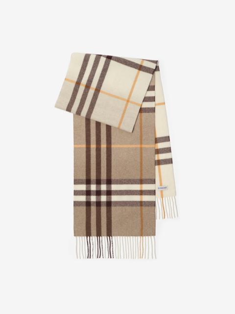 Burberry Gradient Check Cashmere Scarf