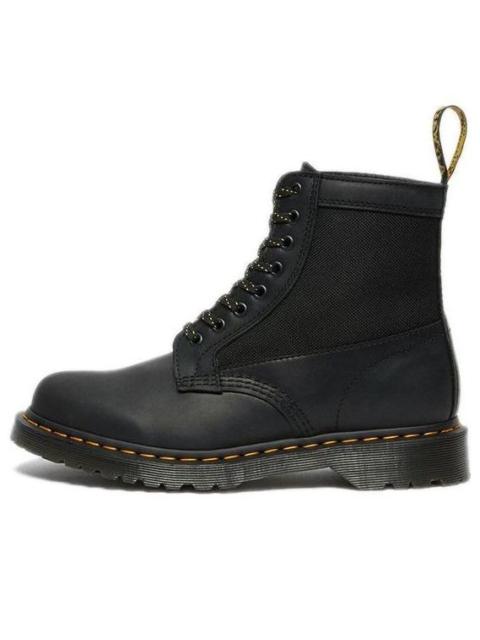 Dr. Martens Dr. Martens 1460 Panel Leather Lace Boots Black/Yellow 26912001