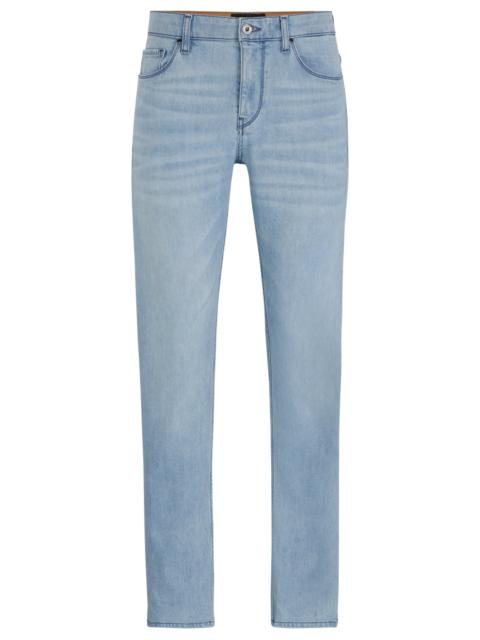 BOSS SLIM-FIT JEANS IN BLUE ITALIAN DENIM