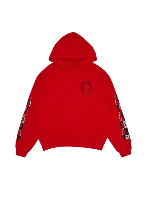 Chrome Hearts Chrome Hearts x Matty Boy Flames Hoodie 'Red'