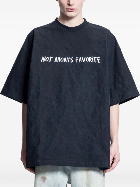 VETEMENTS slogan cotton T-shirt