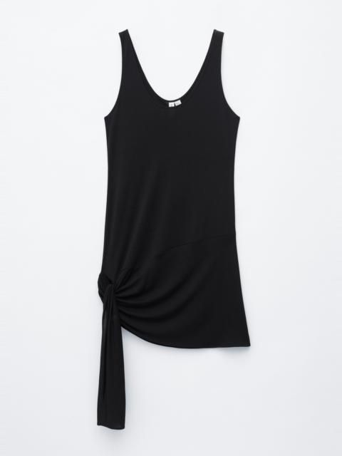 & Other Stories Tie-Hem Mini Dress