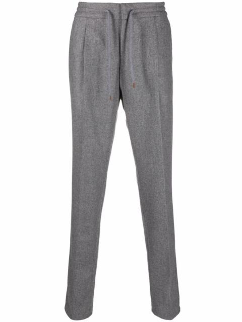 pleated drawstring trousers