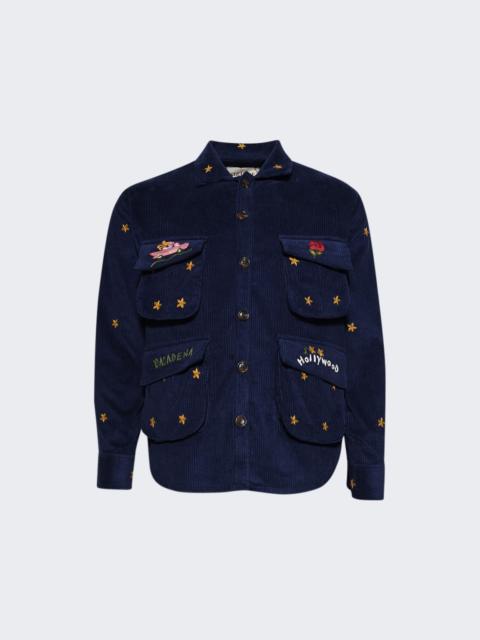 baziszt Rivera Shirt Navy Blue