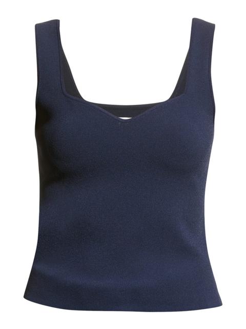 Sweetheart-Neck Tank Top