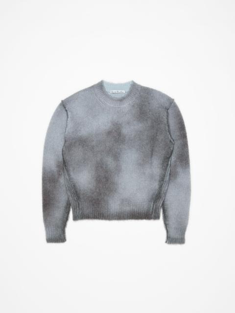 Acne Studios Sprayed knit jumper - Anthracite grey