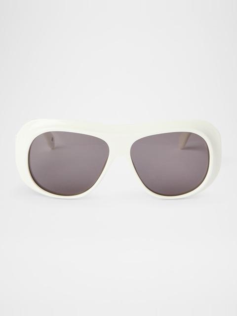 Palm Angels Elfin Round Acetate Sunglasses