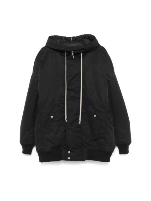 Rick Owens DRKSHDW hooded bomber jacket
