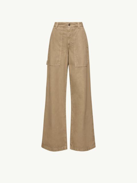 Moncler Cotton Wide Leg Pants