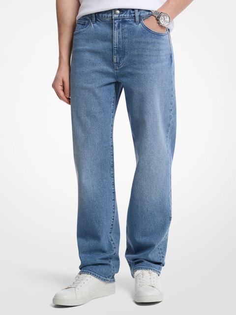 MICHAEL KORS Finn Straight-Fit Denim Jeans