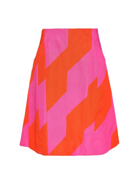 Dries Van Noten A-Line Skirt With Darts