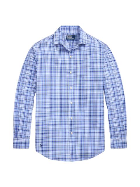 Polo Ralph Lauren Men's Classic Fit Poplin Button-Front Shirt - Blue Multi